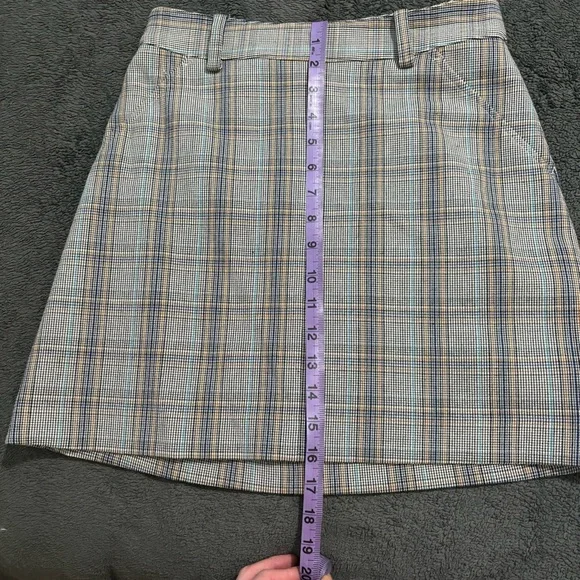 NEW FRANK & OAK PLAID MINISKIRT - Picture 8 of 8